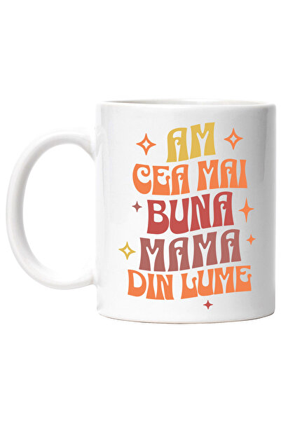 StoryGift Romania Cana cu Text Colorat Iubirea Fata De Oameni Text Am Cea Mai...