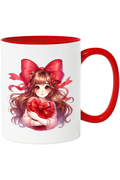 StoryGift Romania Cana cu o fetita dragalasa care tine o cutie cu bomboane in...