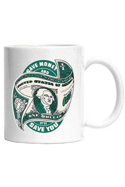 StoryGift Romania Cana Cu Mesaj Save Money And It'll Save You, Dolari, Financ...