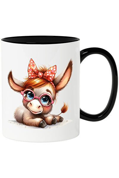 StoryGift Romania Cana cu o magarita cu ochelari | ilustratie | funda | sta c...