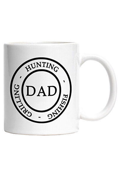 StoryGift Romania Cana cu Mesajul in Engleza Hunting Grilling Fishing Dad, Ta...