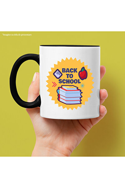 StoryGift Romania Cana Cu Text Back To School, Carti, Mar, Rechizite, Elevi, ...