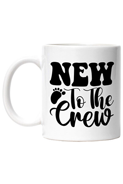 StoryGift Romania Cana cu un pas de copil si textul "New to the crew" nou in ...