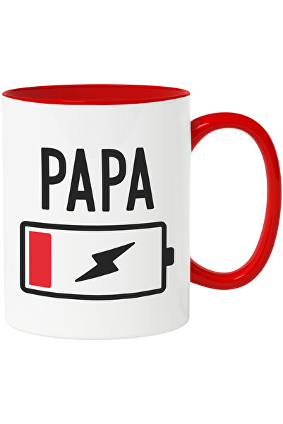 StoryGift Romania Cana cu Textul Papa si Baterie Descarcata, Bunicul Obosit, ...