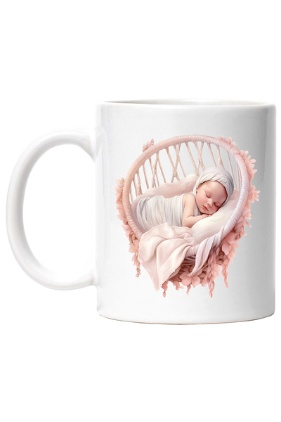 StoryGift Romania Cana cu un bebelus care doarme, ilustratie, "patut", copil,...