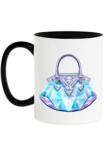 StoryGift Romania Cana cu o poseta stralucitoare | ilustratie | diamante | cr...