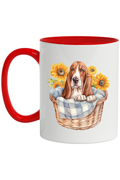 StoryGift Romania Cana Cu Beagle, Catel, Cos, Floarea Soarelui, Patura, Carou...