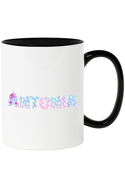 StoryGift Romania Cana Cu Numele Antonia, Unicorn, Printesa, Fairytale, Dragu...
