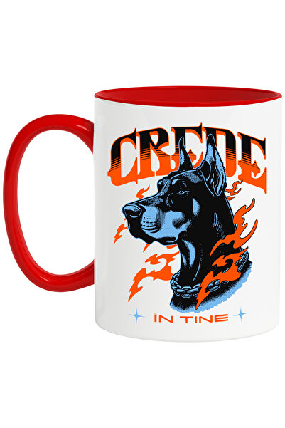 StoryGift Romania Cana Caine mesaj motivational crede in tine, 330ml, Ceramic...