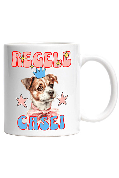 StoryGift Romania Cana caine cu coroana, regele casei, iubitor animal de comp...