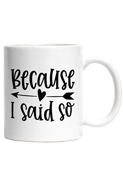 StoryGift Romania Cana cu inimioara si textul "Pentru ca asa am zis eu" - aut...