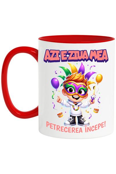 StoryGift Romania Cana Baiat vesel, aniversare Azi e ziua mea, petrecerea înc...