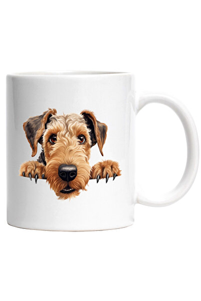 StoryGift Romania Cana cu un caine blanos care se uita peste gard | ilustrati...