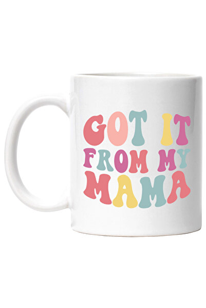 StoryGift Romania Cana cu mesajul in engleza "Got it from my mama" - o am de ...