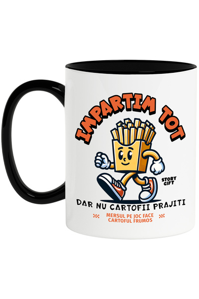 StoryGift Romania Cana cartofi prajiti mergand fericiti impartim dar nu, 330m...