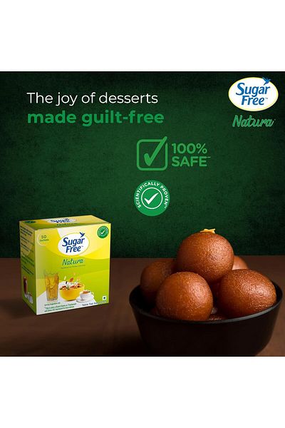 SUGARFREE خالي من السكر ناتورا، 50 كيسًا