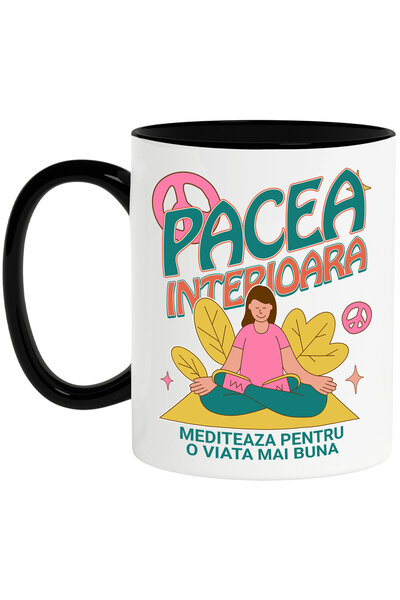 StoryGift Romania Cana cu Iubitorii De Meditatie Fata In Pozitie De yoga Rela...