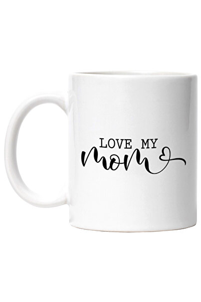 StoryGift Romania Cana cu inimioara si mesajul "Love my mom" - imi iubesc mam...