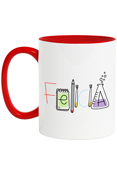 StoryGift Romania Cana Cu Numele Felicia, Scoala, Chimie, Materii, Algebra, G...