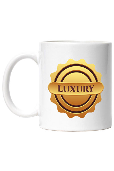 StoryGift Romania Cana Cu Mesaj In Engleza Luxury, De Lux, Emblema, Multicolo...