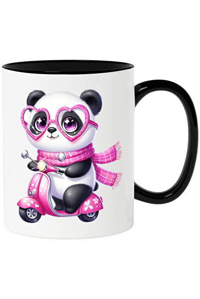 StoryGift Romania Cana cu o ursoaica Panda care conduce un scuter | plimbare ...
