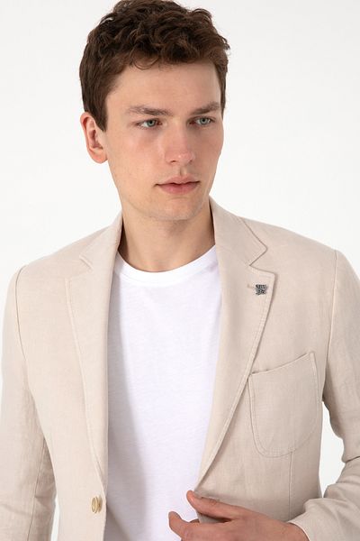 U.S. Polo Assn. Men's Dark Beige Jacket 50301206-Vr088