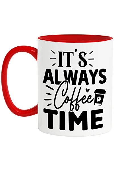 StoryGift Romania Cana pentru cei care beau cafea mereu cu mesajul "It's alwa...