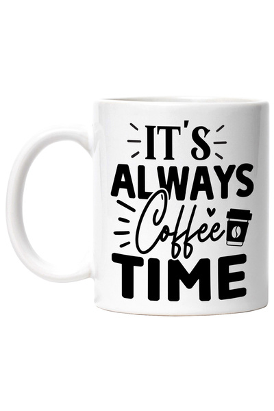 StoryGift Romania Mug for those who always drink coffee with the message "It'...
