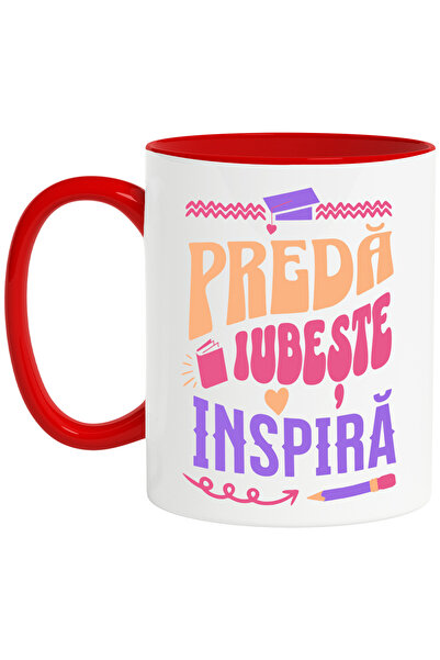 StoryGift Romania Cana preda iubeste inspira profesor scoala educatie, 330ml,...