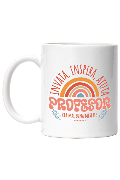 StoryGift Romania Cana cu Curcubeu Colorat Meserie Educatie Copii Text Invata...