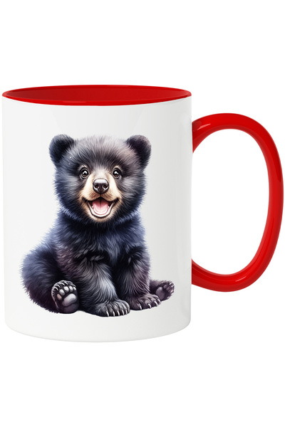 StoryGift Romania Cana cu un ursulet fericit | ilustratie | jucaus | copilari...