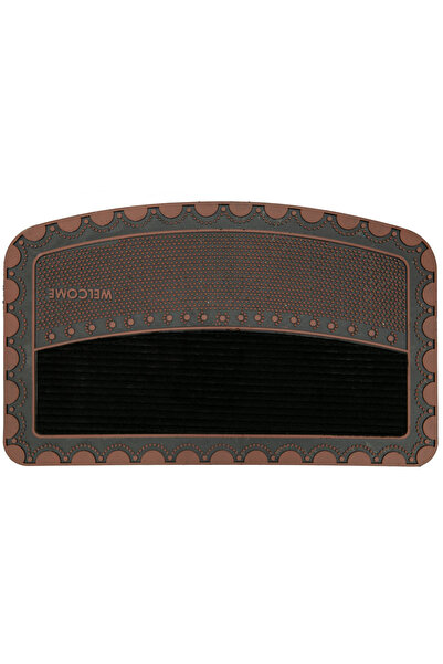 RIXOS HOME Plastik Tabanlı PVC Kapı Paspası – Toz Tutucu Keçeli Giriş Paspası