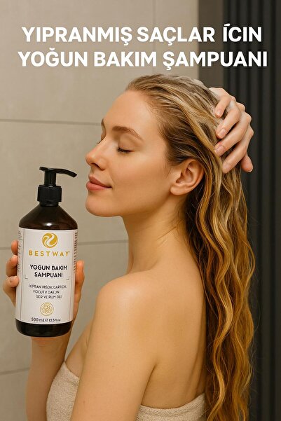 BESTWAY KUAFÖR & GÜZELLİK SALONU SARI VE RÖFLELİ SAÇLAR İÇİN YOĞUN BAKIM ŞAMPUANI