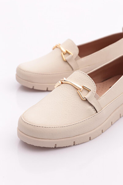 DGN 2274-4 Kadin Aksesuarli Loafer Ayakkabı