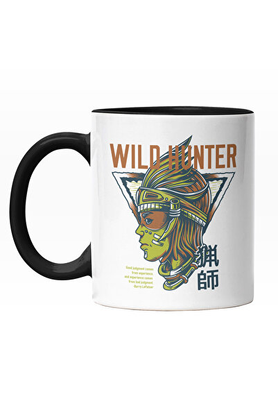 StoryGift Romania Cana Cu Portret Om Cu Accesorii Traditionale Africa, Barbat...