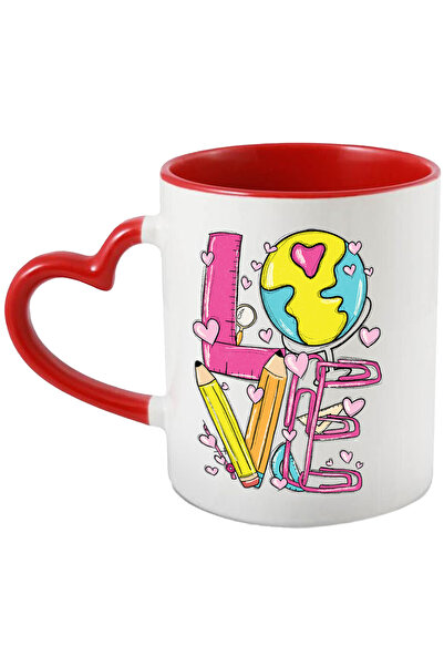 StoryGift Romania Cana cu mesajul "Love", ilustratie, scoala, elevi, studenti...