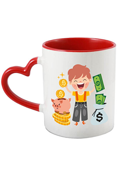 StoryGift Romania Cana Cu Copil, Bani, Monede, Pusculita, Sac, Porcusor, Mult...