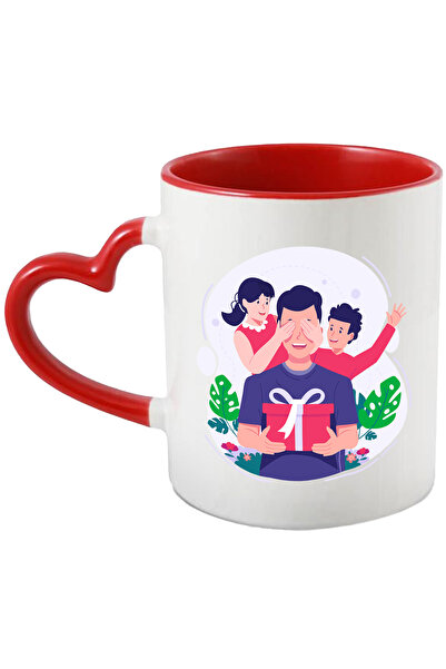 StoryGift Romania Cana Cu Copii, Tata, Parinte, Cadou, Flori, Multicolor 330 ...