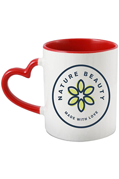 StoryGift Romania Cana Cu Mesaj In Engleza Nature Beauty Made With Love, Frum...