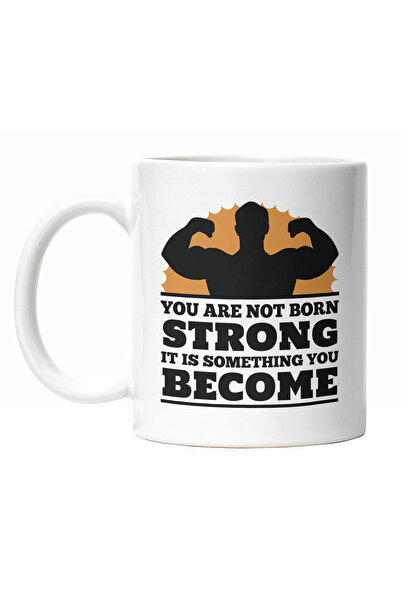 StoryGift Romania Cana Cu Mesaj Motivational In Engleza You Are Not Born Stro...