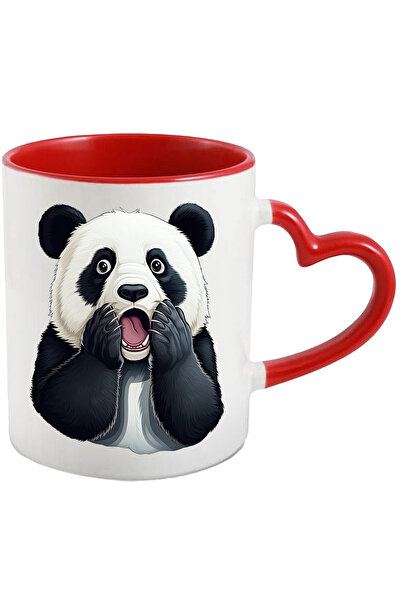 StoryGift Romania Cana cu un urs Panda care a ramas cu gura cascata | ilustra...