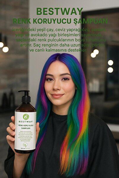 BESTWAY KUAFÖR & GÜZELLİK SALONU شامبو حماية اللون