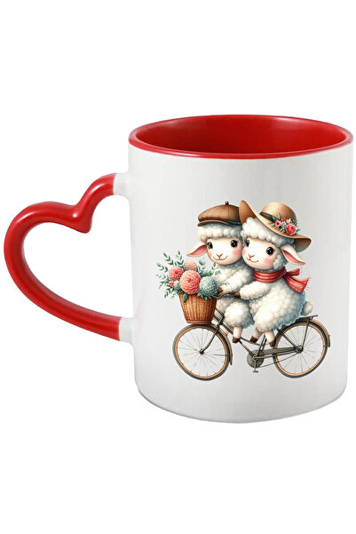 StoryGift Romania Cana cu 2 oite care se plimba cu bicicleta | ilustratie | c...