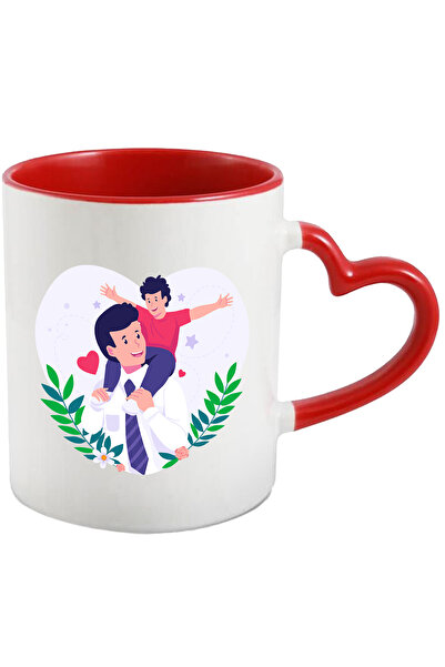 StoryGift Romania Cana Cu Copil, Tata, Familie, Stele, Multicolor 330 ml, Cer...