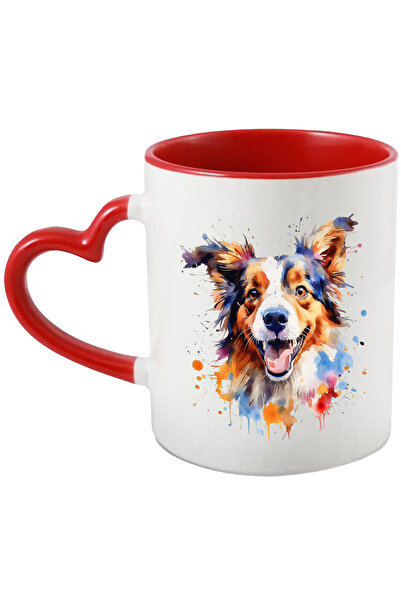 StoryGift Romania Cana Cu Catel, Vopsea, Stropi, Animal De Companie, Multicol...