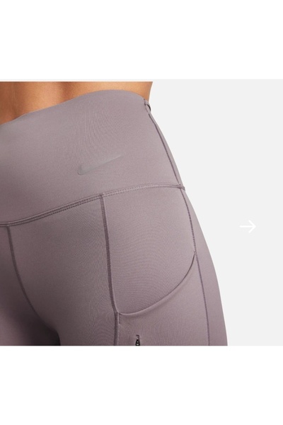 Nike Dri-Fit Go Firm-Support High-Waisted 7/8 Running Kadın Tayt DQ5636-531