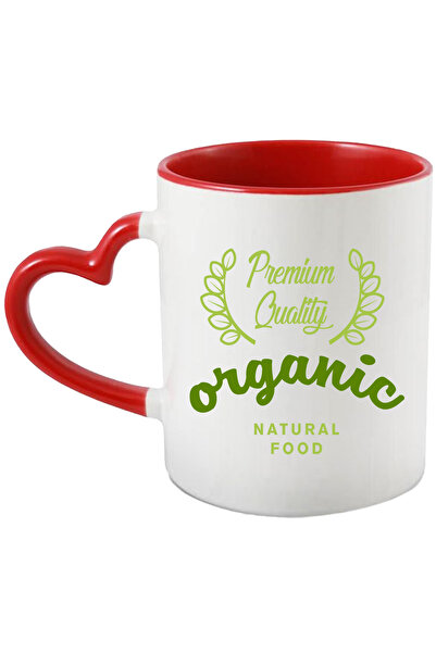 StoryGift Romania Cana Cu Mesaj In Engleza Organic Natural Food, Frunze, Ramu...