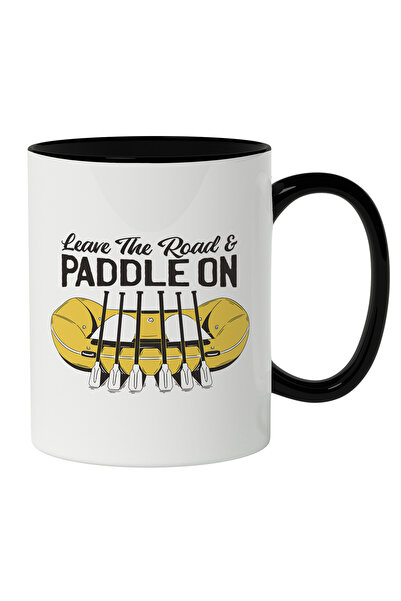 StoryGift Romania Cana Cu Mesaj In Engleza Leave The Road And Paddle On, Barc...
