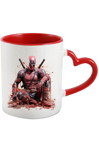 StoryGift Romania Cana Cu Deadpool, Personaj Fictiv, Marvel, Costum, Sabii, P...