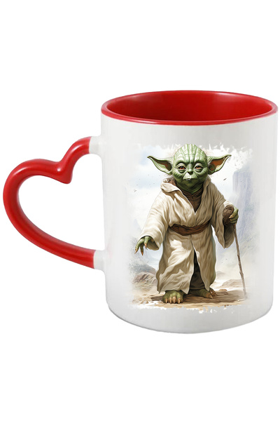 StoryGift Romania Cana Cu Yoda, Star Wars, Toiag, Nisip, Stanci, Sci Fi, Jedi...